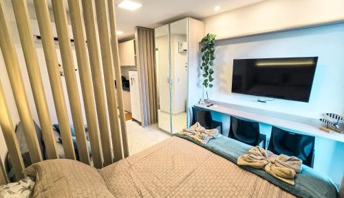 Studio Apartment with Balcony