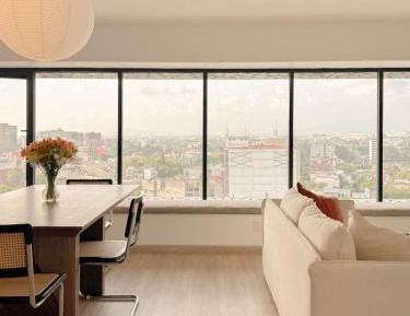 Two-Bedroom Apartment with City View