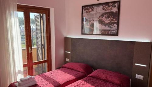 Two Connecting Double Rooms