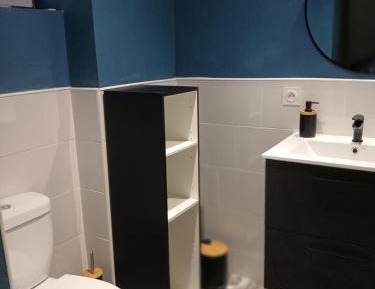 Family Room with Bathroom