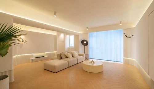 Three-Bedroom Apartment with Harbor View