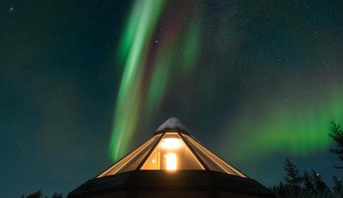 Glass Roof Hut