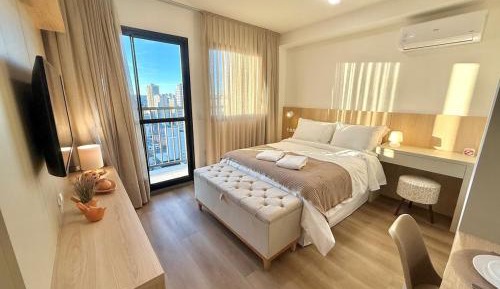 Studio Apartment with Balcony