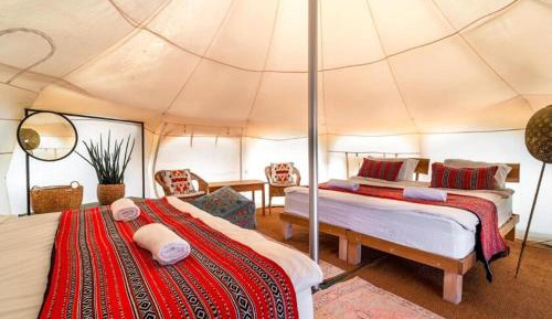  Glamping AC tent 