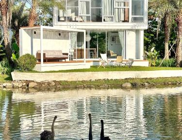 Family Room with Lake View
