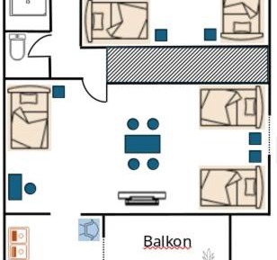 Two-Bedroom Apartment