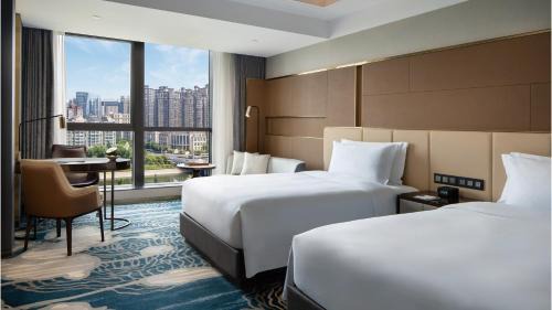 Premium Double Room with Two Double Beds and River View