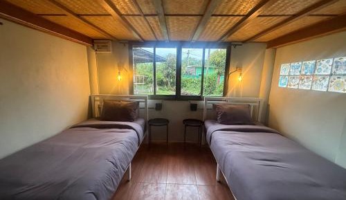 Single Bed in Dormitory Room