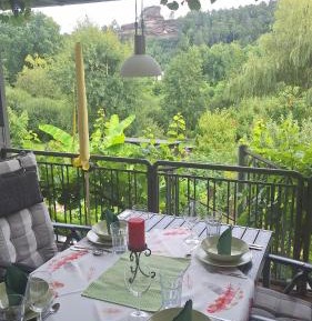 Apartment with large Terrace and access to the Garden