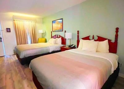 Double Room with Two Double Beds - Smoking