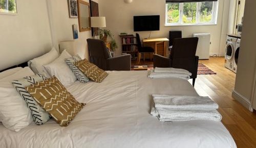 One-Bedroom Apartment with Garden View