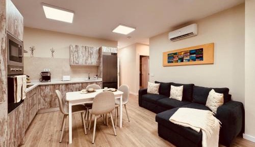 Deluxe One-Bedroom Apartment with City View