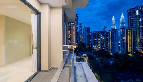 Two-Bedroom Apartment with Balcony