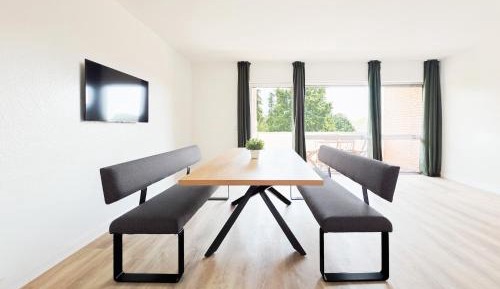 Three-Bedroom Apartment with Balcony