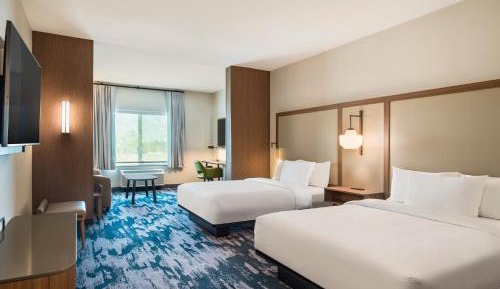 Suite with Two Queen Beds, Sofa Bed and Limited View