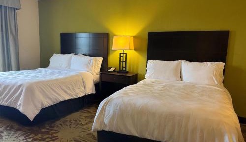 Two-Bedroom Presidential Suite with One King Bed and Two Double Beds - Non-Smoking