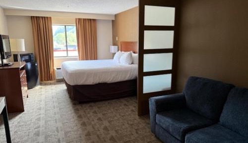 King Suite - Non Smoking/Interior Hall/Pet Friendly