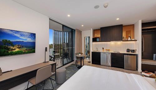 Studio with Balcony