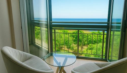 Three-Bedroom Apartment with Sea View