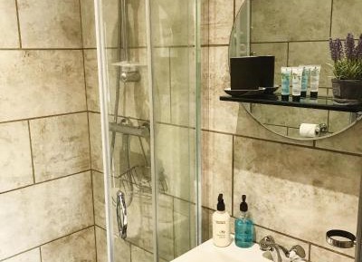 Family Room with Shower