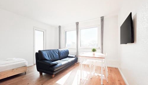 Three-Bedroom Apartment with Balcony