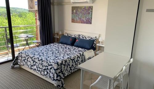 Studio Apartment with Balcony
