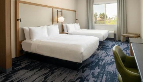 Queen Suite with Two Queen Beds and Sofa Bed