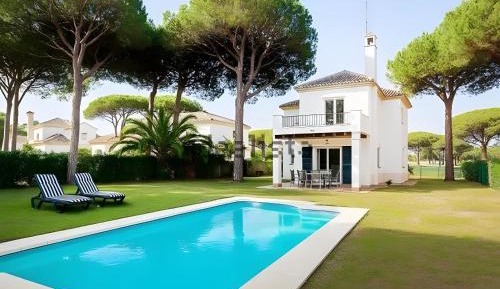 Villa with Garden View