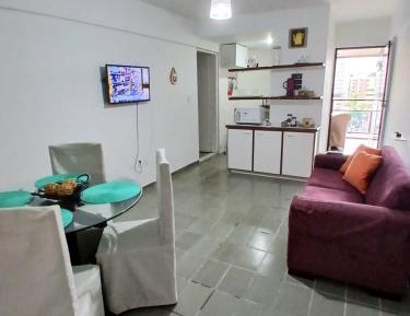 One-Bedroom Apartment with Balcony and City View