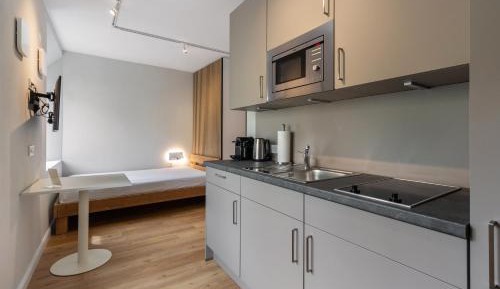 One-Bedroom Apartment with City View