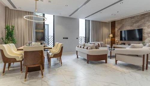 Two-Bedroom Apartment with Balcony and Terrace