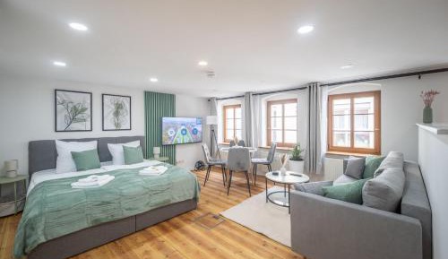 Studio Apartment with One Double Bed
