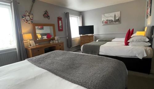 Family Room with Bathroom