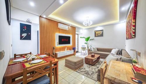 Two-Bedroom Apartment with Balcony