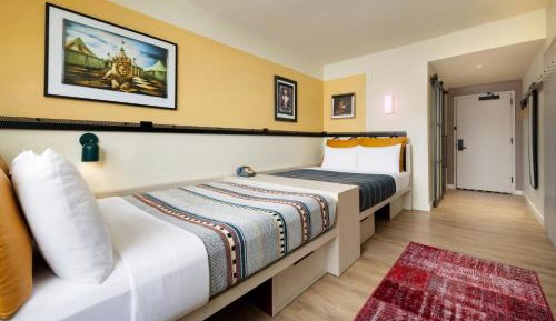 Queen Room with Two Queen Beds and City View