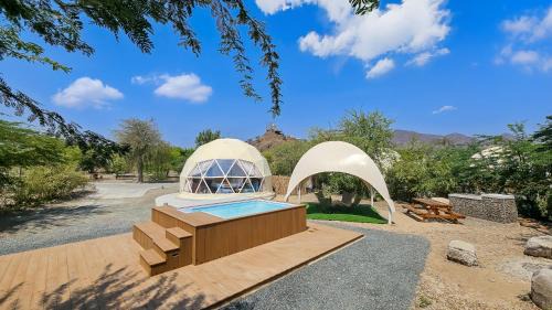 Dome Tent with Plunge Pool and Exclusive Activity Discounts