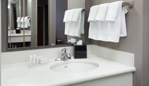 Queen Suite with Sofa Bed and Tub - Mobility Accessible