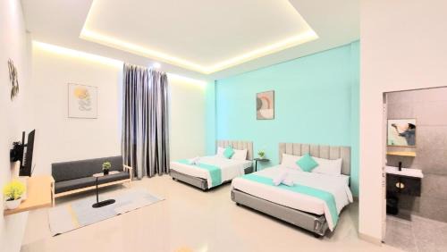 Family Room with Private Bathroom