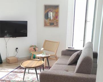 Deluxe One-Bedroom Apartment with City View