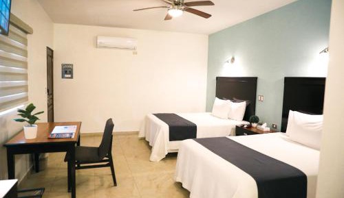 Deluxe Double Room with Two Double Beds
