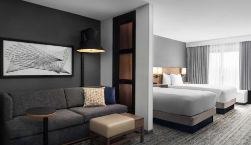 Double Room with Two Double Beds and Sofa Bed