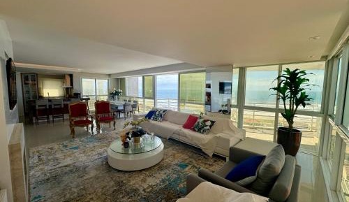 Three-Bedroom Apartment with Sea View