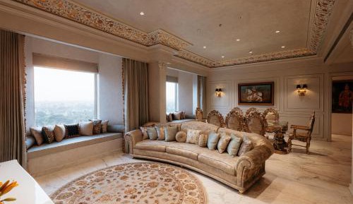 Presidential Two Bedroom Suite with Bathtub and Jacuzzi - Complimentary usage of Mini Bar once during the stay,  Complimentary Airport Pickup and Drop or Local pickup up with 12 mi radius
