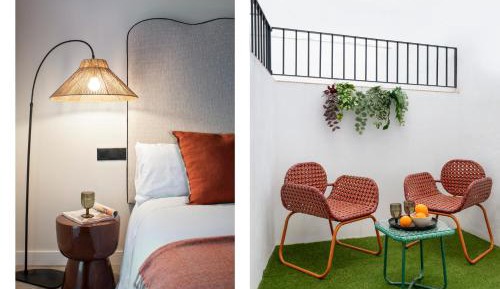 One-Bedroom Apartment with courtyard