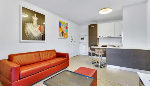 One-Bedroom Apartment with Balcony and City View