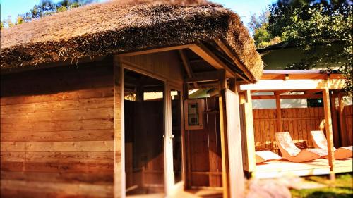 Glamping with Private External Bathroom