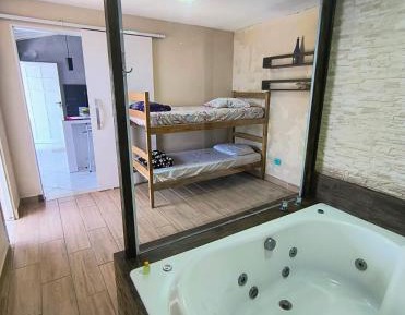 Studio with Pool View