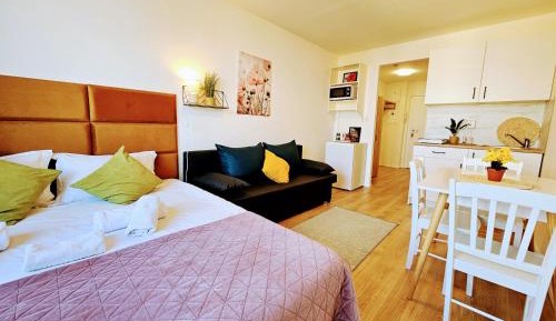 One-Bedroom Apartment with City View