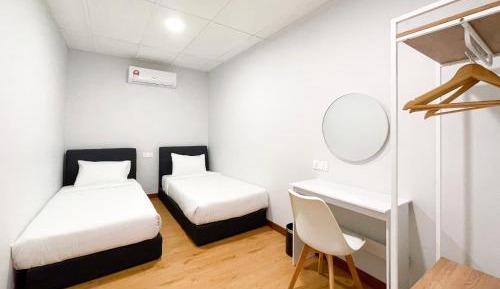 Twin Room with Shared Bathroom