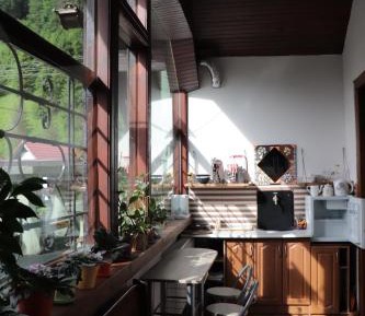 Family Room with Sauna